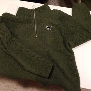 Victoria's Secret Sherpa Quarter Zip